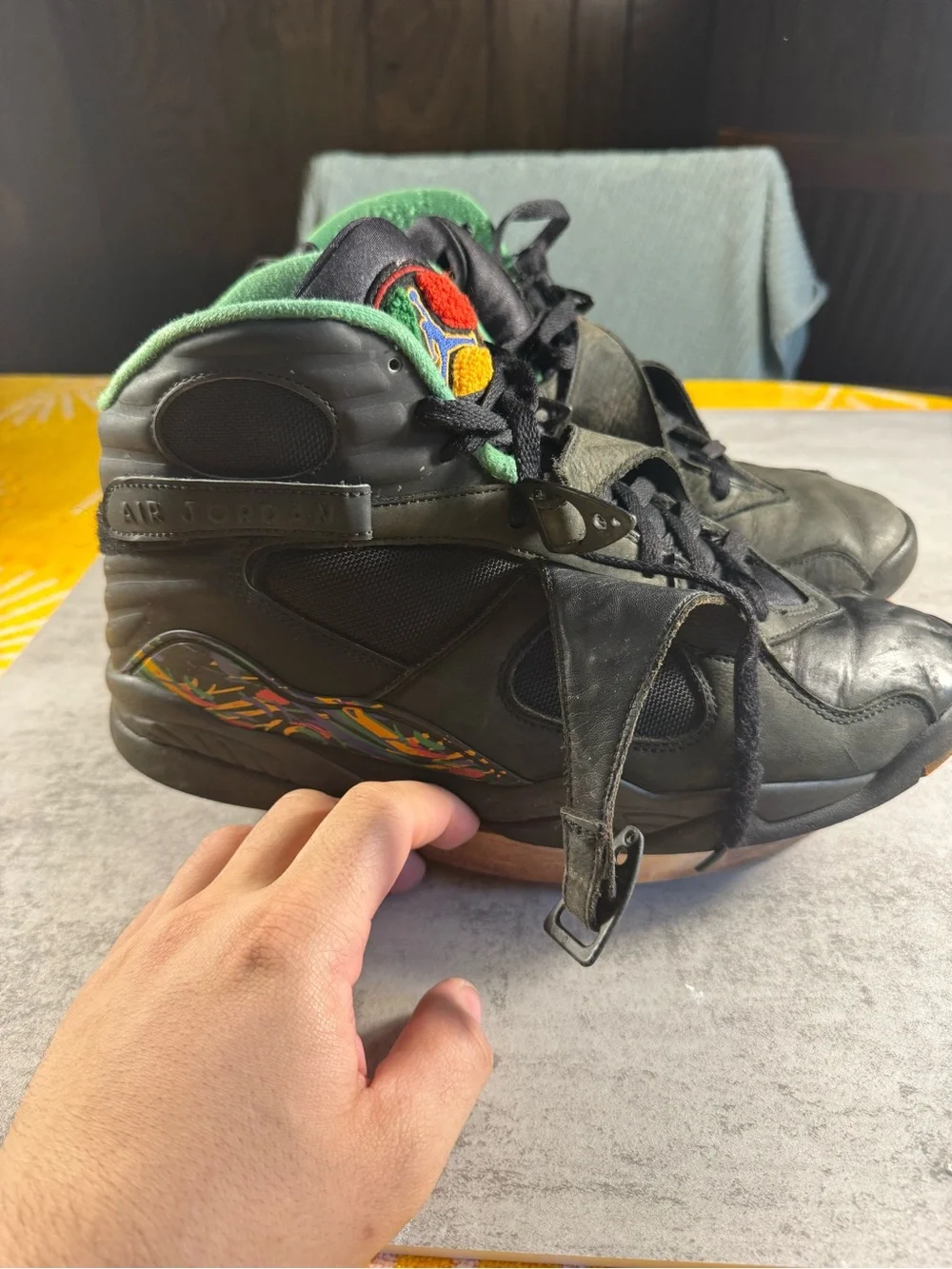 Jordan 8 Retro “Tinker Air Raid” size 11.5 - Picture 5 of 8